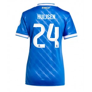 Fotbalové Dres Real Madrid Dean Huijsen #24 Dámské Třetí Oblečení 2025-26 Krátký Rukáv